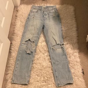NWOT Pacsun light wash dad jeans